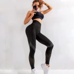 NORMOV-New-Women-Fitness-Leggings-Solid-High-Waist-Skinny-Mesh-Breathable-Workout-Push-Up-Leggings-Female-3